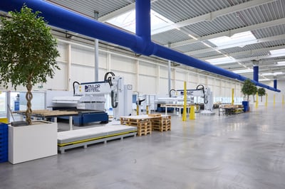 Condiciones de trabajo agradables con un clima saludable en TailorSteel&nbsp;24/7