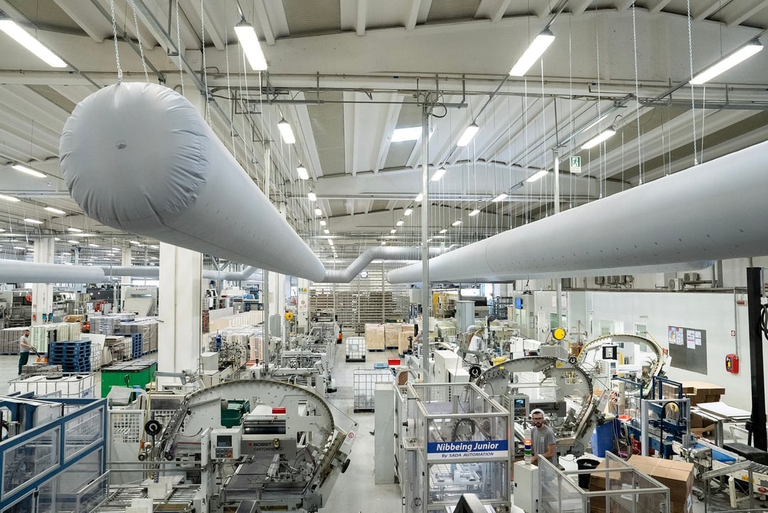 Klimatisierung Verpackungsindustrie