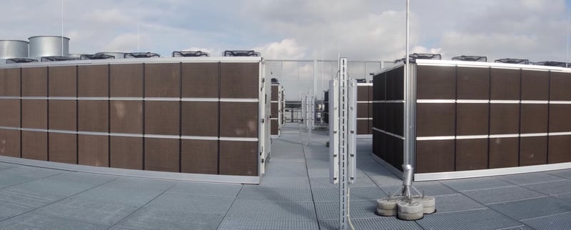 Centre de données sur le refroidissement par évaporation
